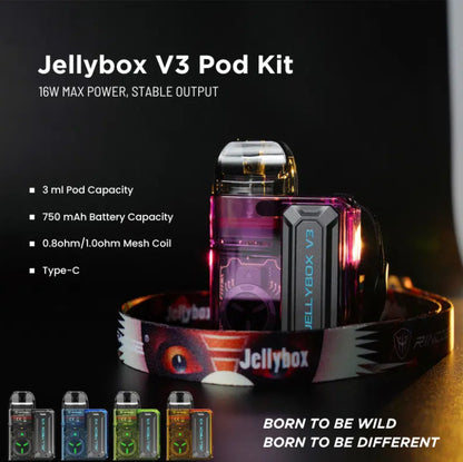 جهاز سحبه جيلي بوكس V3 الاصدار الثالث Rincoe Jellybox V3 Pod Kit