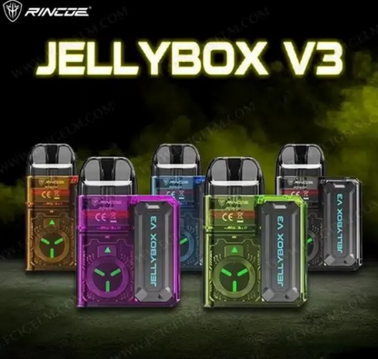 جهاز سحبه جيلي بوكس V3 الاصدار الثالث Rincoe Jellybox V3 Pod Kit